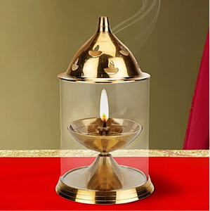 Soporte de latón para lámpara de aceite Diya, con forma de trompa de elefante tallada, para rituales de Puja, disponible a precios de mayorista. - Product Image 5