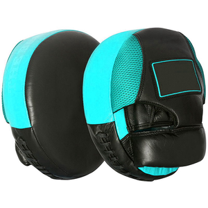 High Performance Boxing Punch Mitts PU Leather <b>Focus</b> <b>Pads</b> for Martial Arts Coaching - Product Image 2