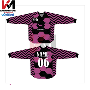 Fabricante de Camisetas de Paintball OEM al por Mayor, Tela Resistente, Diseño de Manga Larga, Tecnología de Secado Rápido, Gráficos Sublimados, Cómodas - Product Image 5