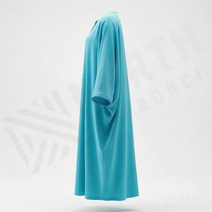 Abayas para Mujeres Musulmanas al por Mayor, Ropa Islámica Modesta para Fiestas, de Poliéster, Largo hasta el Suelo, Fabricante que Suministra Pedidos al por Mayor - Product Image 3