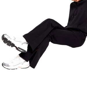 ชุดวอร์มขาบานผ้าระบายอากาศสำหรับผู้หญิงชุดสูท2026ดีไซน์ทันสมัยโลโก้ของคุณเอง - Product Image 5