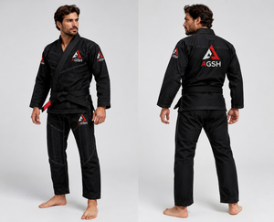 Kimono de Jiu-Jitsu Brasileño Bolton Superior Personalizado, 450 g/m², Tejido Perlado, 100% Algodón, Duradero, Transpirable, con Logotipo Frontal - Product Image 5