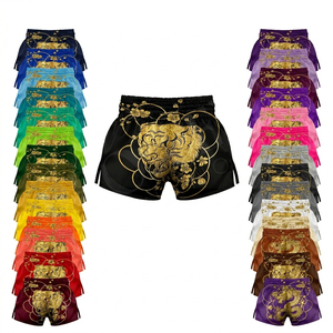 Shorts de Muay Thai haute performance, confortables, respirants, pour entraînement et combat, design personnalisé pour hommes. - Product Image 1