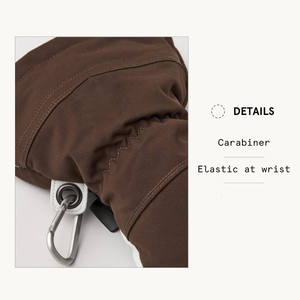 Gants de ski d'hiver de haute qualité pour hommes avec des designs personnalisés, gants professionnels en cuir et polyester pour hommes, pour le ski et le patinage - Product Image 5