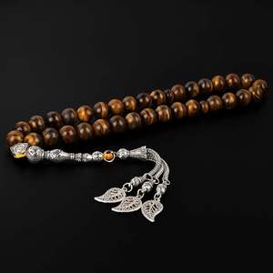 Rosario Musulmán de Ojo de Tigre - Tasbih - Masbaha - Subha - Chapelet - Tasbeeh - Misbaha Islámica - Product Image 2