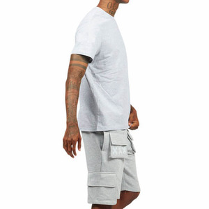 Conjunto Deportivo de Dos Piezas para Hombre, Camiseta y Pantalones Cortos Casuales para Entrenamiento, Gimnasio, Ejercicio, Uso Diario Activo - Product Image 6