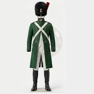 Uniforme de Grenadier à Faible MOQ, Confectionné sur Mesure, en Tissu Polaire Respirant, Construction Durable, Éléments Décoratifs, Écologique, Léger - Product Image 2