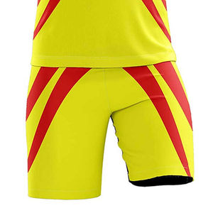 Conjuntos de Uniformes de Fútbol Sublimados Deportivos, Hechos de Poliéster, Uniforme de Fútbol para Adultos con Nombre y Número Personalizados, Transpirable - Product Image 6