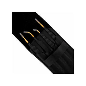 Pinzas para Pestañas Ovexa de Acero Quirúrgico, Duraderas, Agarre Perfecto, Uso en Salón, Empaque Personalizado, Incluye Bolsa - Product Image 6