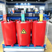Transformateur sec époxy triphasé SCB10 1000-2500 kVA, 10/0,4 kV, 50/60 Hz, AN/AF, Dyn11, bobinage en cuivre, certifié IEC