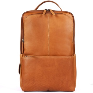 High Demand Genuine <b>Leather</b> <b>Backpack</b> for <b>Men</b> Premium Casual Travel Laptop <b>Backpack</b> From India - Product Image 1