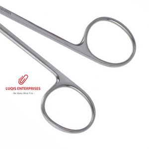 Tijeras para Cartílago Alar de 12 cm, Curvas, Instrumento Quirúrgico de Rinoplastia, Acero Inoxidable - Product Image 3