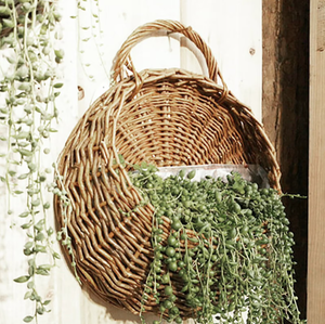 Vietnam Manufacturer Retro Style Rattan Floor Storage Pots Handles Handwoven Eco-Friendly - Product Image 2