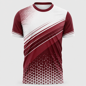 Custom Sublimation Soccer T Shirt Short Sleeve Football Training Jersey Team Uniform Print Tee <b>Men</b> Breathable Polyester Adult - Product Image 3
