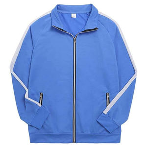 Trajes Deportivos de Verano de Alta Calidad para Hombre, de Algodón y Poliéster, con Cierre, Logotipo Personalizado, Transpirables, de Secado Rápido, para Fitness - Product Image 2