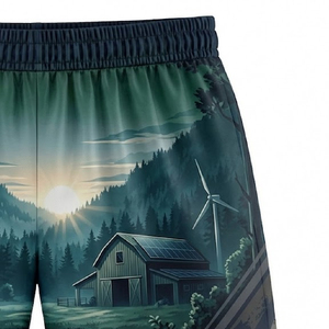 Pantalones Cortos Deportivos Profesionales para Fútbol, Diseño Sublimado Personalizable, Secado Rápido, Tela Cómoda para Deportes - Product Image 2