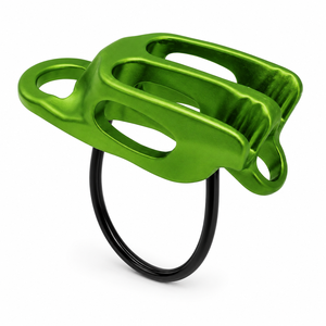 Dispositivo de aseguramiento de doble ranura HM Climbing AB-037 de aluminio forjado anodizado ATC para cuerda de 8-11 mm para escalada en montaña y roca - Product Image 2