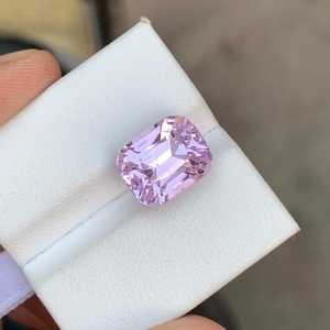 Piedra Preciosa Kunzita Rosa Natural, Facetada, de Calidad Premium, para Joyería - Product Image 1