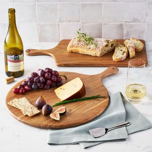 Planche à découper en bois pour la cuisine, surface lisse et durable pour hacher la viande, les légumes, les fruits, le pain et servir les aliments, utilisation à domicile et en hôtel - Product Image 4