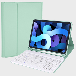 Custodia <span class=keywords><strong>con</strong></span> Tastiera Promozionale a Basso Prezzo per <span class=keywords><strong>iPad</strong></span> 7/8/9a Gen <span class=keywords><strong>iPad</strong></span> Air 4 5 6 <span class=keywords><strong>con</strong></span> Slot per <span class=keywords><strong>Penna</strong></span> Tastiera Divisibile Layout Personalizzato ODM/OEM - Product Image 1