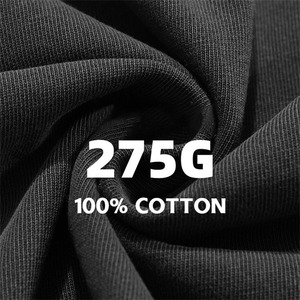 T-shirt Homme Oversize Gris en Coton Lourd à Manches Courtes, Effet Délavé, Personnalisable avec Logo Imprimé, Style Streetwear Décontracté - Product Image 6