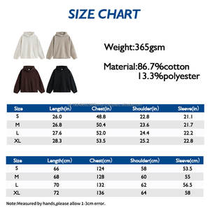 365G Heavyweight personnalisé hommes sweat à capuche uni rétro polaire coton à capuche à manches longues épaule tombante surdimensionné sweat à capuche décontracté pour hommes - Product Image 3