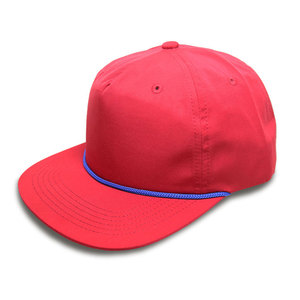 Gorra Trucker Unisex Roja de 6 Paneles, Tela de Malla, Hebilla Metálica Ajustable, Gorra Casual de Primavera/Verano - Product Image 5