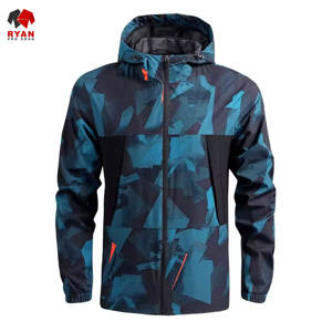 Veste Softshell de qualité supérieure Ryan Pro Gear pour hommes, imperméable, coupe-vent, écologique, avec logo personnalisé, design ODM - Product Image 4