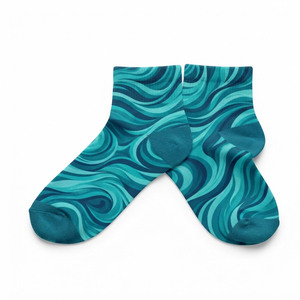 Fitness Ankle Socks Lightweight Construction Breathable Material Reinforced <b>Heel</b> Flexible Cuff Quick Dry Sports Activity - Product Image 1