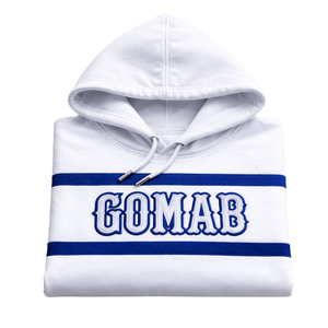 Sudadera con Capucha Blanca Phi Beta Sigma GOMAB, Ropa de Fraternidad Griega con Gráficos Audaces, Comodidad Premium y Estilo para el Día a Día - Product Image 6
