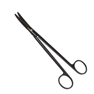 Ciseaux de lifting Gorney 20 cm - Acier inoxydable premium recouvert de noir, courbés, manuels, réutilisables, outil chirurgical - Product Image 6