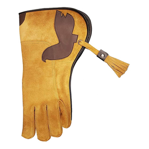 2026 Wholesale Price Breathable Professional Falconry <b>Gloves</b> Waterproof Best Quality Falconry Leather <b>Gloves</b> - Product Image 2