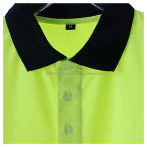 Polo de Manga Corta para Hombre, Estilo Color Block, con Apliques, Casual, Verano, Corte Ajustado - Product Image 3