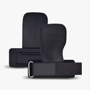 Venta al por Mayor de Agarraderas para Levantamiento de Pesas, Fitness y Fisicoculturismo, Personalizables con Logotipo, Color Marrón, Se Acepta OEM - Product Image 4