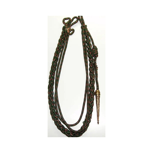 Custom <b>Braided</b> Aiguillette Shoulder Cord Decorative Ceremony <b>Accessory</b> Gold Silver Black Red Blue OEM ODM Wholesale Supply - Product Image 4