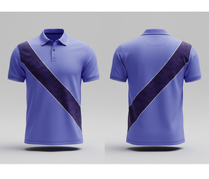 High Performance Sports Sublimation Polo Shirt with Logo Print Durable Stitching for Men Women Youth Quick-Dry Dry-Fit Active Po - Product Image 4