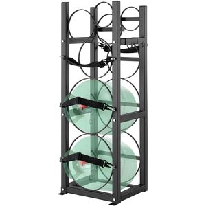 Rack Impilabile per 3 Piccoli Serbatoi di Refrigerante 12.79x12.99x47.12 Pollici con Capacità 2 X 30 libbre - Product Image 5