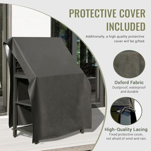 Cucina esterna interna isola di stoccaggio-alluminio cibo tavolo di preparazione doppio scaffale di stoccaggio in piedi libero Bar copertura protettiva per interni - Product Image 6