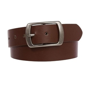 Ceinture en cuir pleine fleur huilé pour homme, très demandée, avec double couture, provenant d'un fournisseur indien - Product Image 1