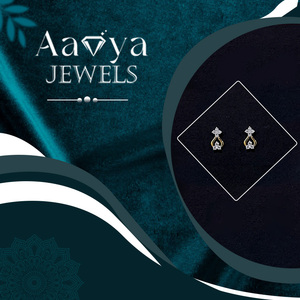 ต่างหูเพชรสร้างในห้องปฏิบัติการเซเลสเต้สำหรับผู้หญิง ทอง 14K ได้รับการรับรอง เครื่องประดับงานแต่งงานสุดหรู งานฝีมือชั้นเยี่ยม - Product Image 2