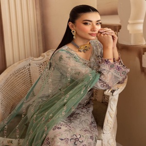 <b>Eid</b> Sale Indian and <b>Pakistani</b> Heavy Embroidery Work <b>Dresses</b> <b>Pakistani</b> and Indian Salwar Kameez Three Piece Saari for Women - Product Image 1