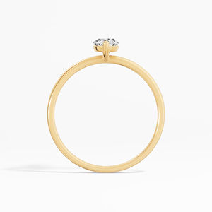 0,51 CTW Marquise Moissanite Anillo de compromiso solitario en plata de ley 925 para distribución al por mayor - Product Image 5