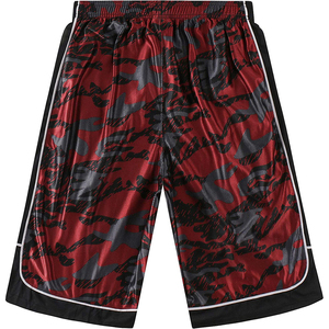 Shorts de basket-ball camouflage pour homme, taille élastique, séchage rapide, style Bermuda, imprimé par sublimation, en polyester - Product Image 5