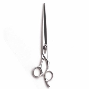 Tijeras de Peluquería Canina de Alta Calidad, con Acabado Espejo, Afiladas, Curvas, Ligeras, para Diestros - Product Image 1