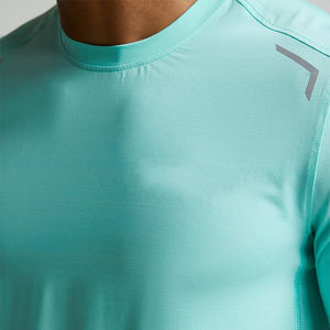 Vêtements de sport pour hommes, ensemble de course à pied à manches courtes, logo personnalisé, 2 pièces, t-shirt à manches courtes et shorts pour hommes, été - Product Image 2