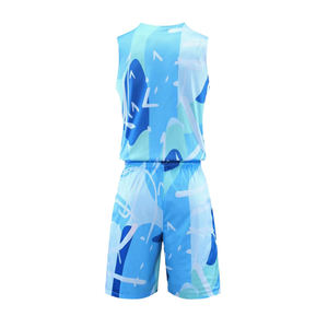 Uniformes de Baloncesto para Hombre Duraderos de Alta Calidad, Jersey y Pantalones Cortos, Nombre del Equipo, Número y Logotipo Personalizados - Product Image 5