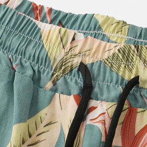 Servicio OEM, Pantalones Cortos de Baño para Hombre, con Estampado por Transferencia Térmica, Tela Oxford Transpirable, Cierre con Cordón, Cintura Media, Pantalones de Surf, Shorts de Playa - Product Image 4