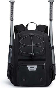 Bolsa de Deporte Impermeable y Resistente para Béisbol y Sóftbol – Mochila Juvenil con Espacio para Casco - Product Image 3