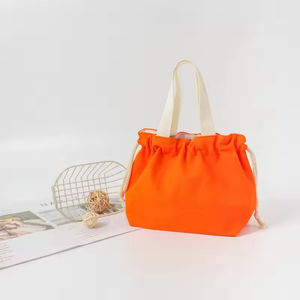 Bolsas de Compras de Lona con Cordón y Bolsillo, Personalizadas 2026, para Almuerzo - Product Image 6