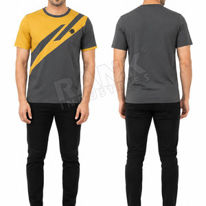 Camisetas de Hombre de Último Diseño, MOQ Bajo, Hechas de Algodón, Camisetas Casuales de Tacto Suave, Tops de Verano para Hombre, Venta al Por Mayor - Product Image 6